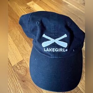 Lakegirl Navy Baseball Cap